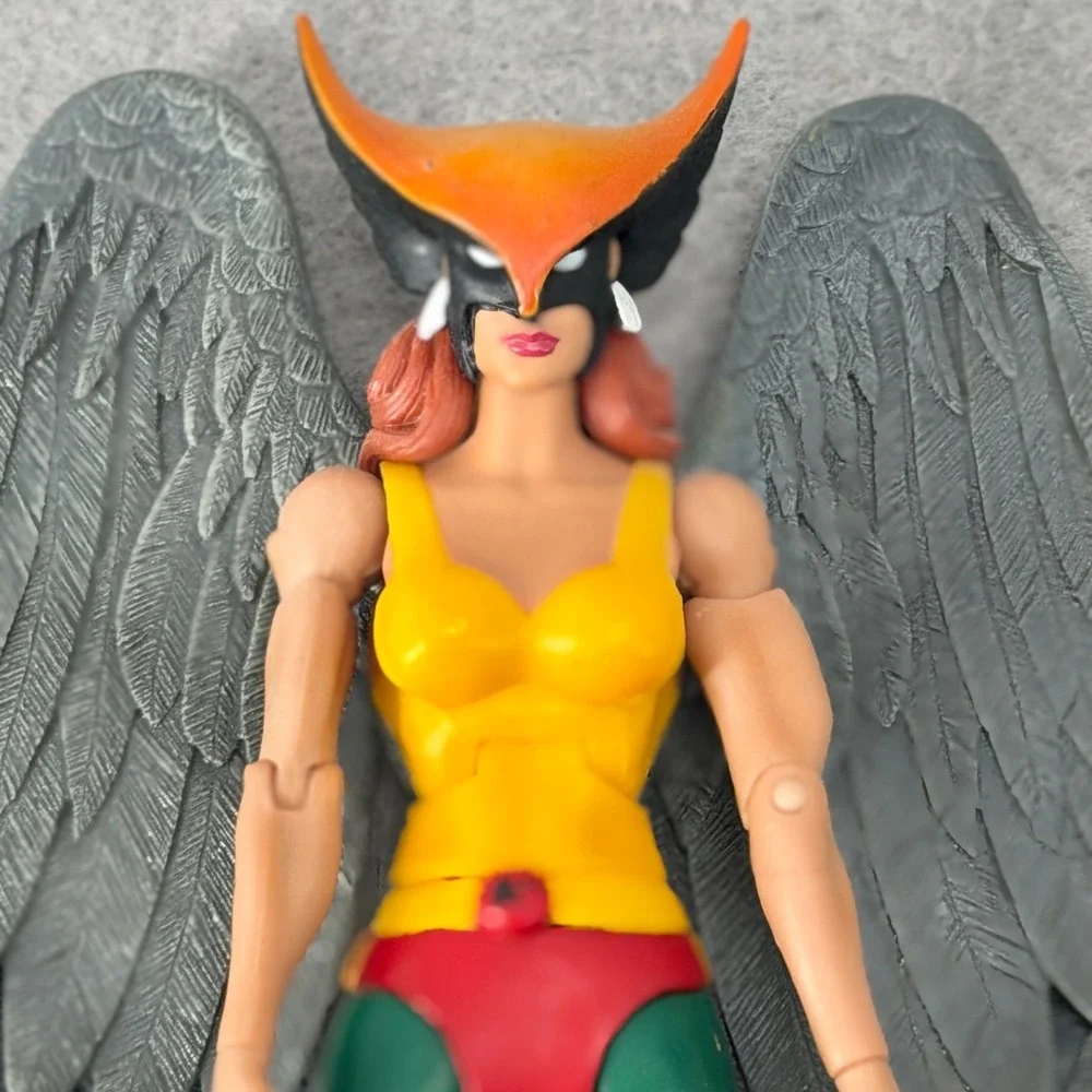 Mattel DC Universe Classics Hawkgirl V4445 Wings Mace Incomplete Loose Figure